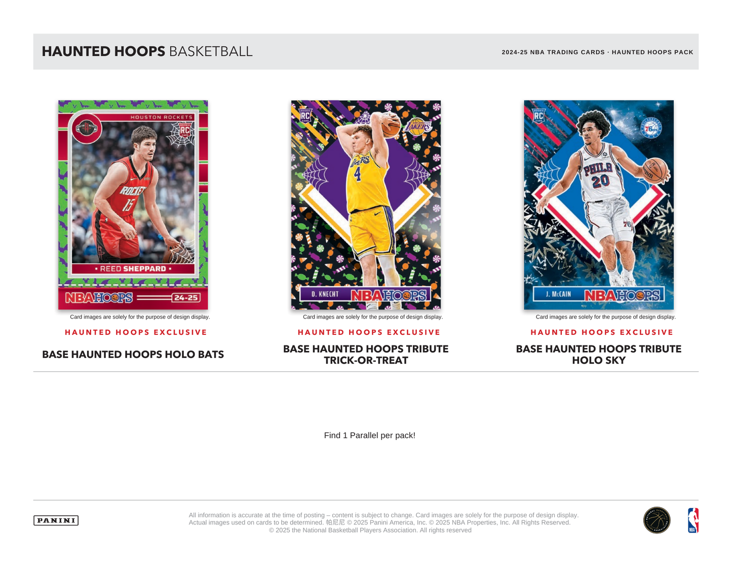 2024-25 Panini Haunted Hoops Basketball Bundle