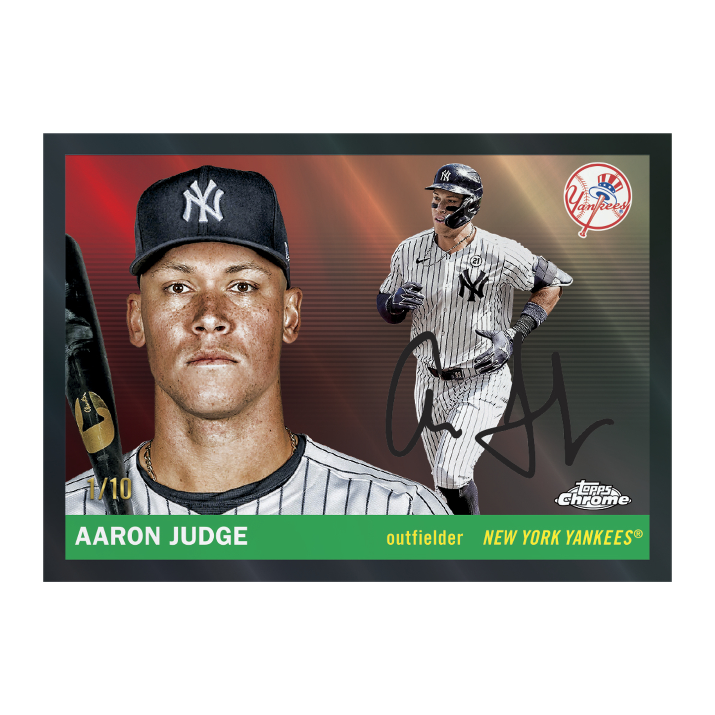 2025 Topps Chrome Platinum Baseball Aaron Judge