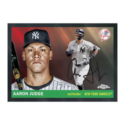 2025 Topps Chrome Platinum Baseball Aaron Judge