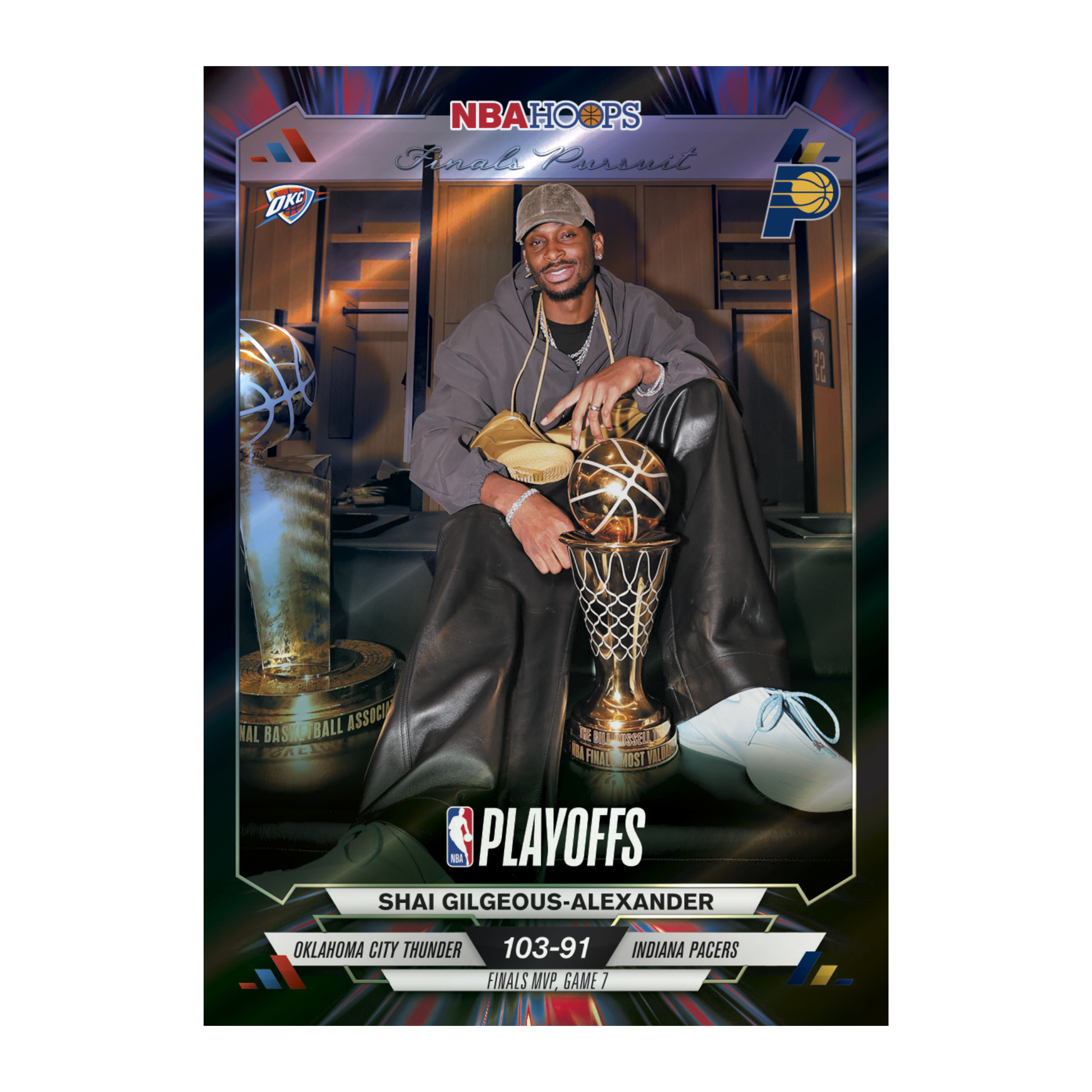 2025-26 Topps NBA Hoops Basketball Finals Pursuit Shai Gildeous-Alexander
