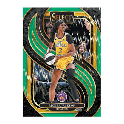 2025 Panini Select WNBA Basketball Green Flash Rickea Jackson