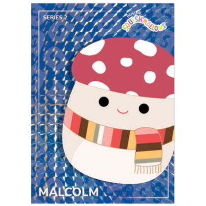 2025 Panini Squishmallows Malcom Blue Mosaic Hobby Mega Exclusive