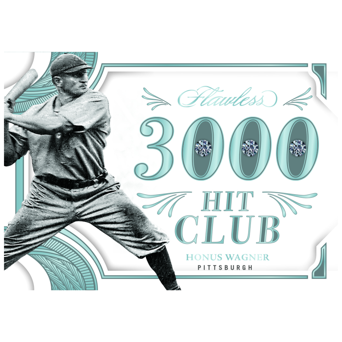 2025 Panini Flawless Baseball 3000 Hit Club Honus Wagner