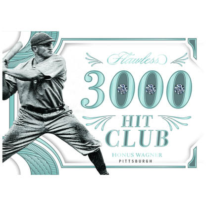 2025 Panini Flawless Baseball 3000 Hit Club Honus Wagner
