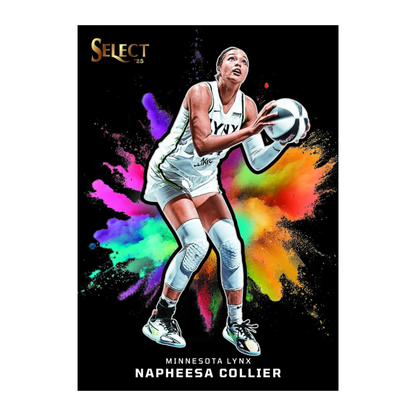 2025 Panini Select WNBA Basketball Black Color Blast Napheesa Collier