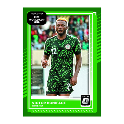 2025-26 Panini Donruss Optic Road to FIFA World Cup 26 Soccer Victor Boniface