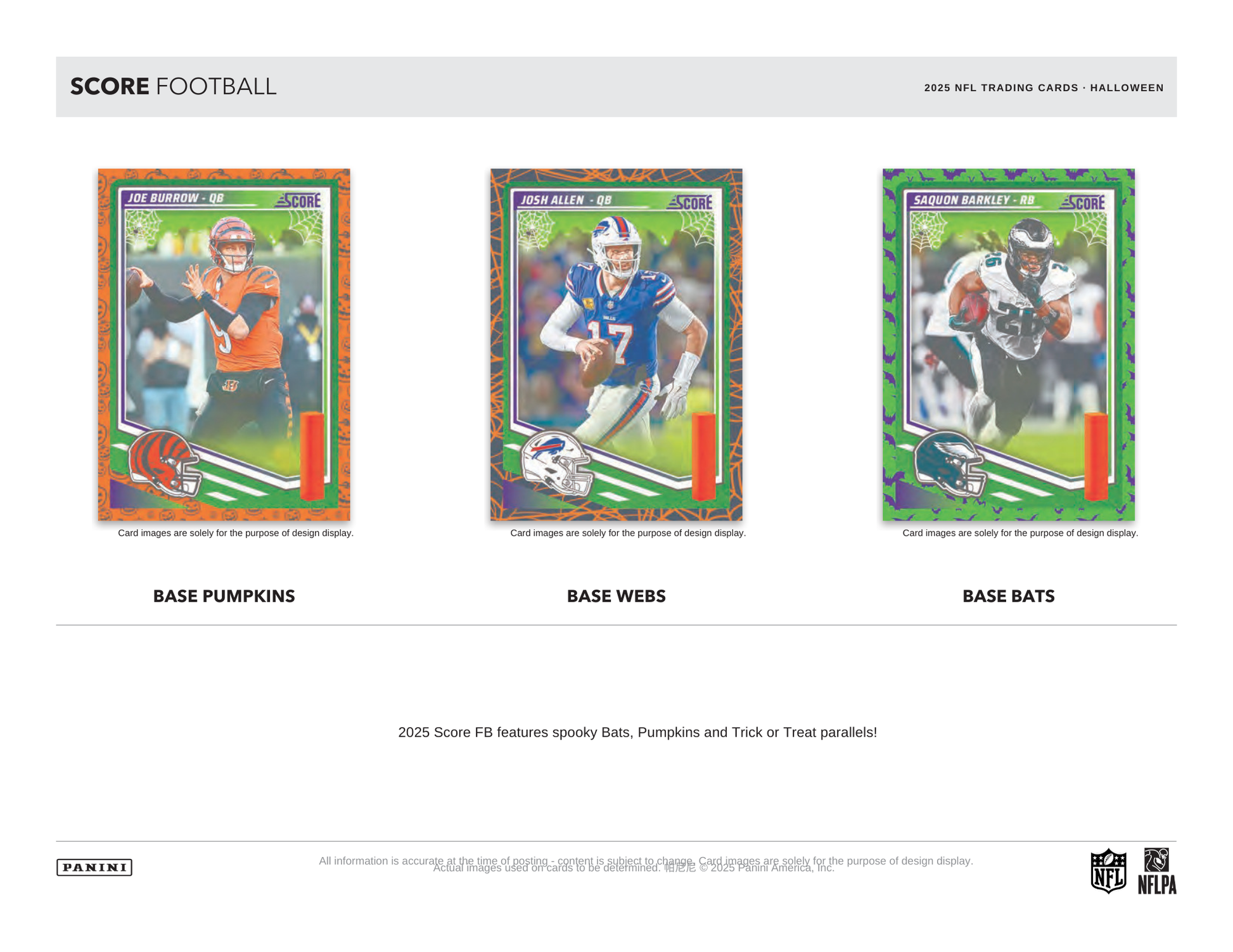 2025 Panini Score-A-Treat Football Halloween Bundle