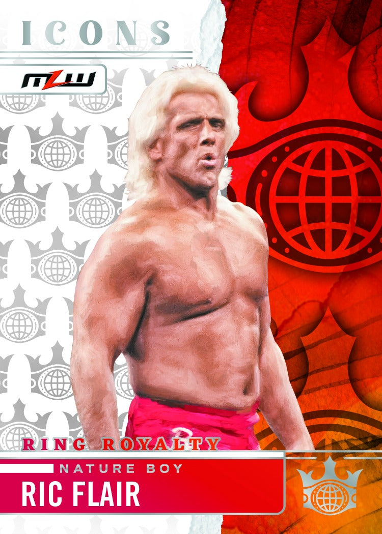 2026 Panini Major League Wrestling Ring Royalty Ric Flair Base Wrestling Icons Card
