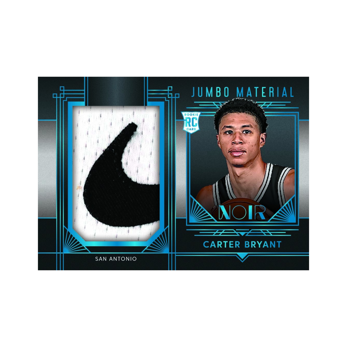 2025-26 Panini Noir Basketball Jumbo Patch Carter Bryant