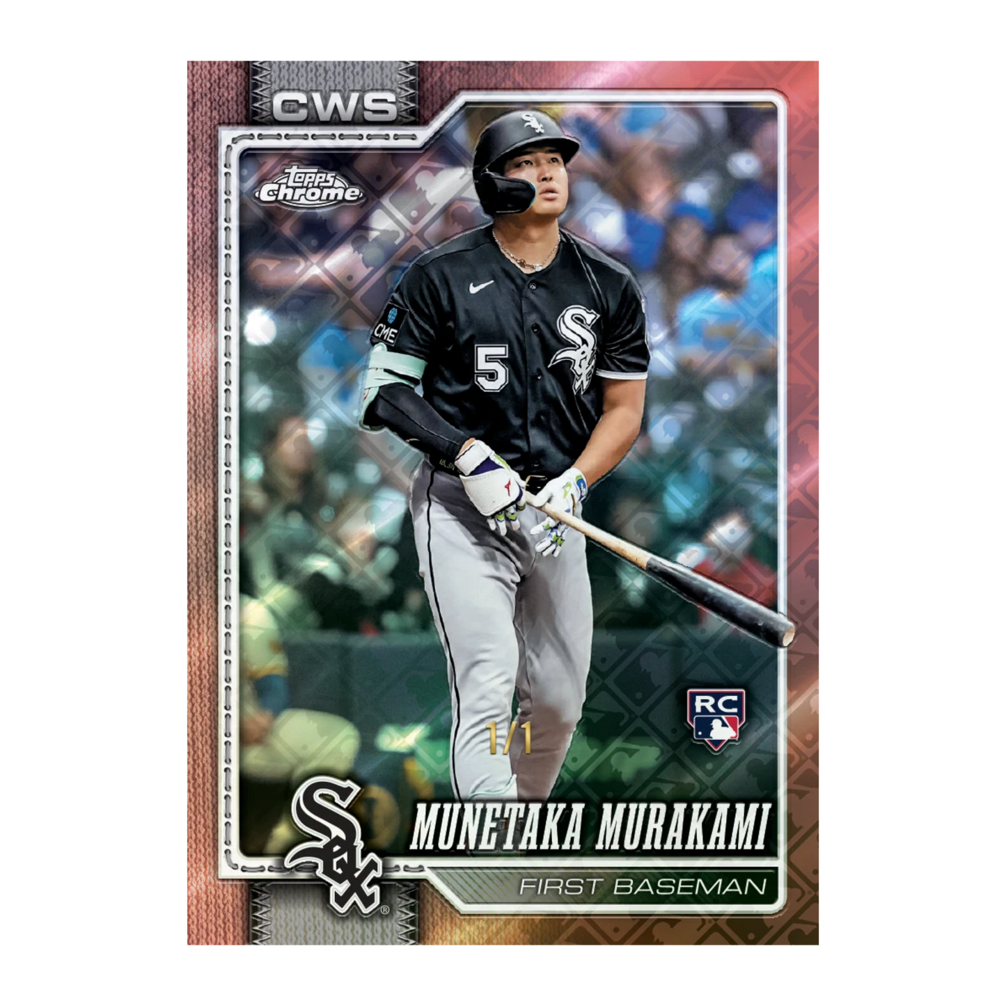 2026 Topps Chrome Baseball Logofractor Munetaka Murakami