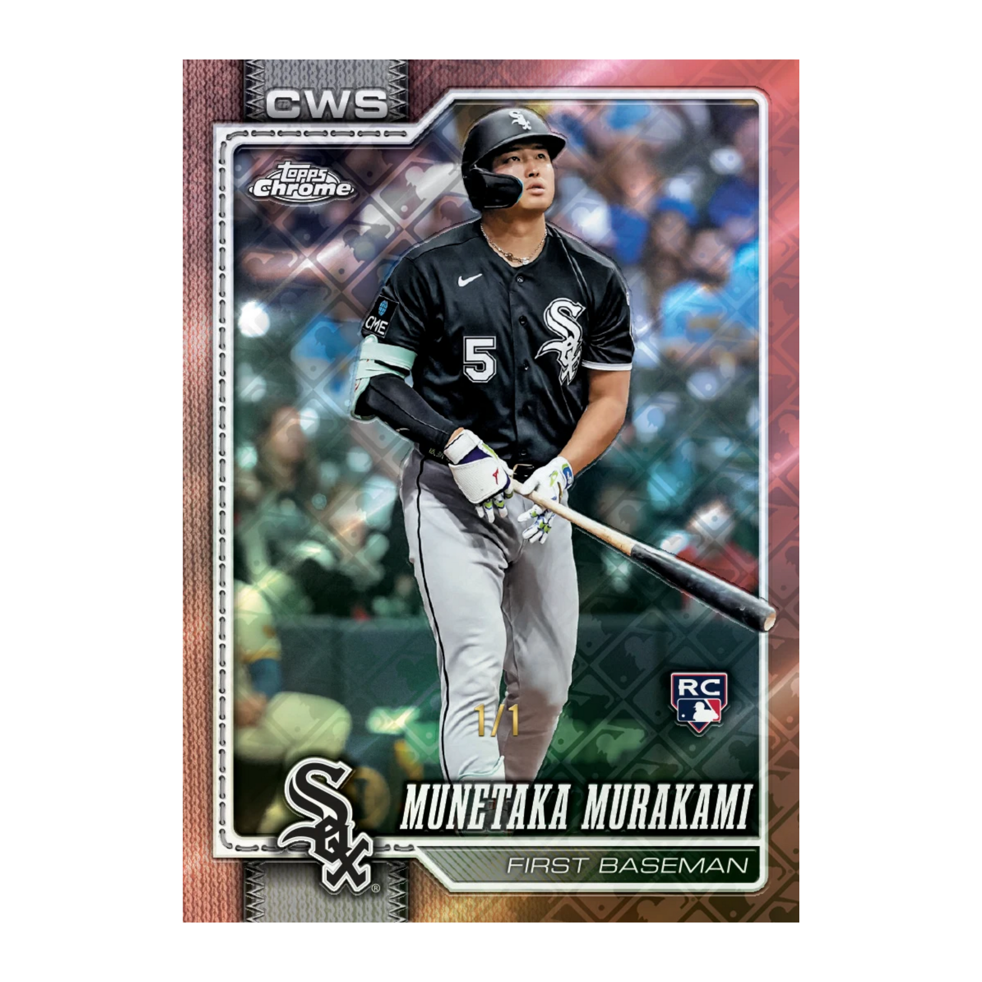 2026 Topps Chrome Baseball Logofractor Munetaka Murakami