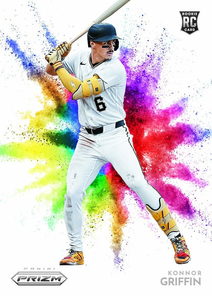 2026 Panini Prizm Baseball Konnor Griffin Color Blast Card