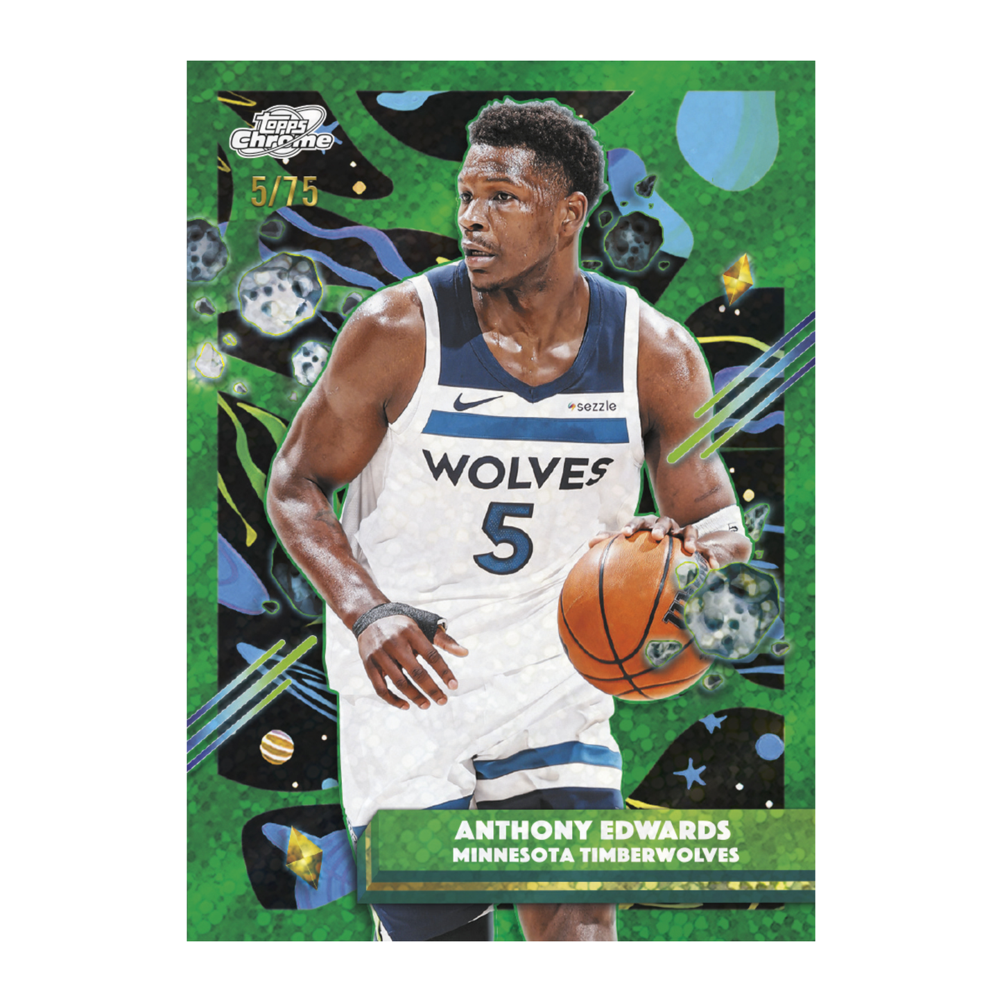 2025-26 Topps Cosmic Chrome Basketball Anthony Edwards