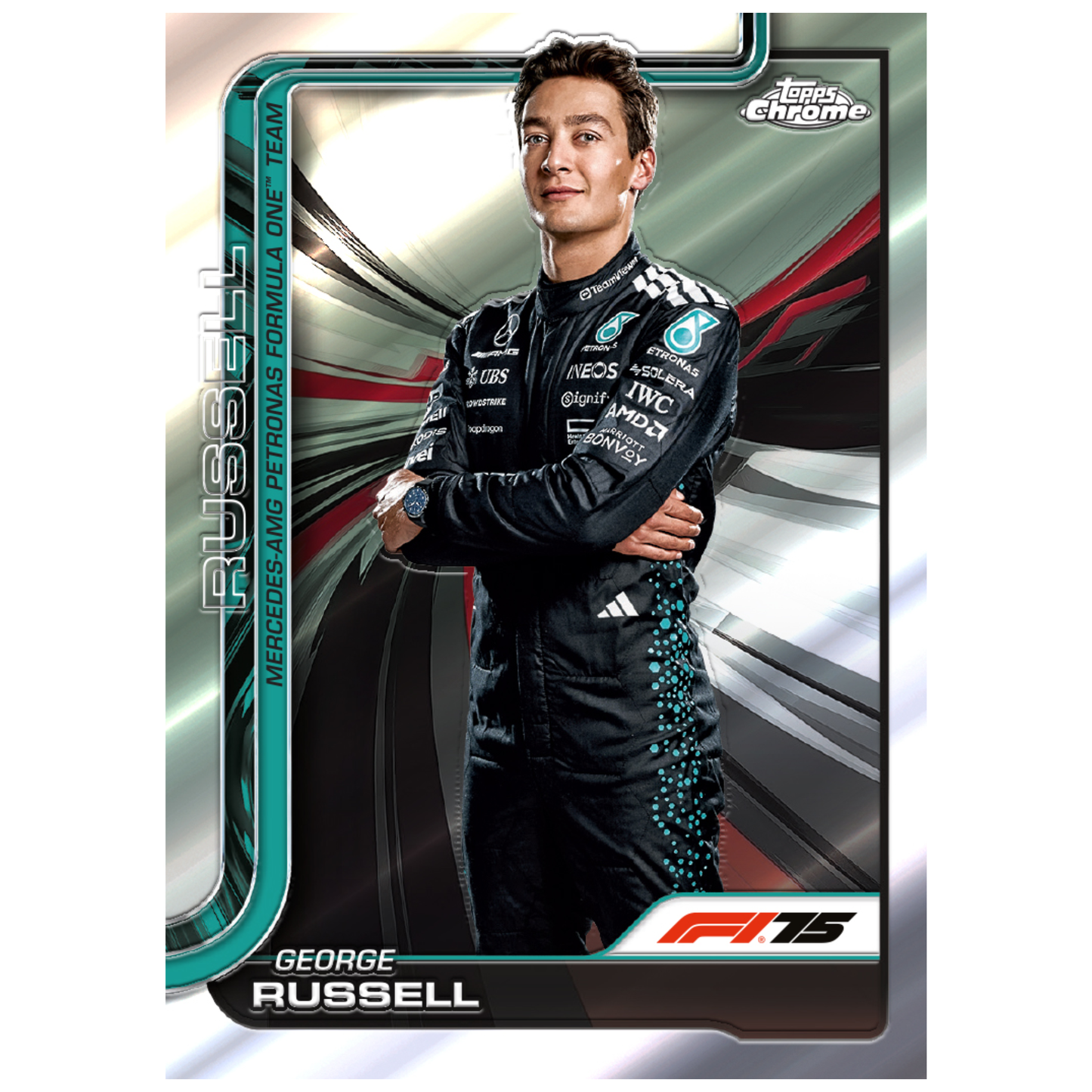 2025 Topps Chrome Formula 1 George Russell