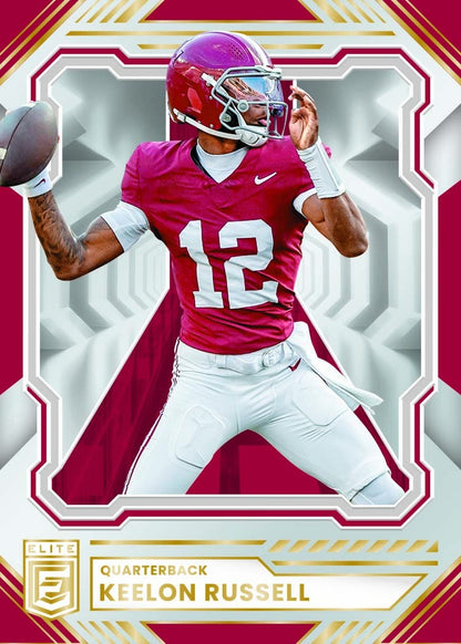 2026 Panini Donruss Football Keelon Russel Donruss Elite Card