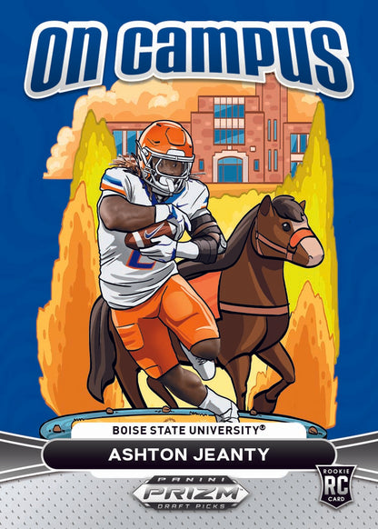 2025 Panini Prizm Draft Picks Collegiate Football On Campus Ashton Jeanty