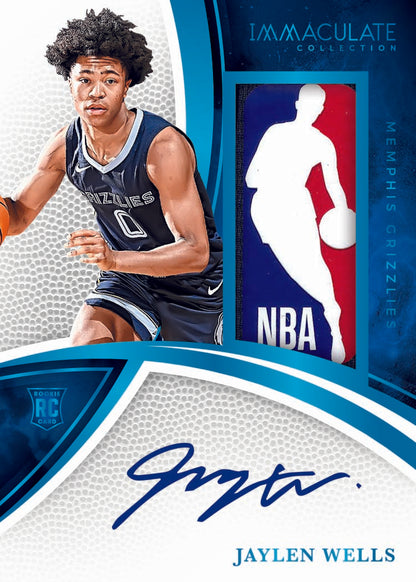 2024-25 Panini Immaculate Basketball Rookie Logoman Autograph