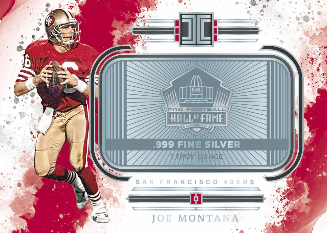2025 Panini Impeccable Football Silver Joe Montana