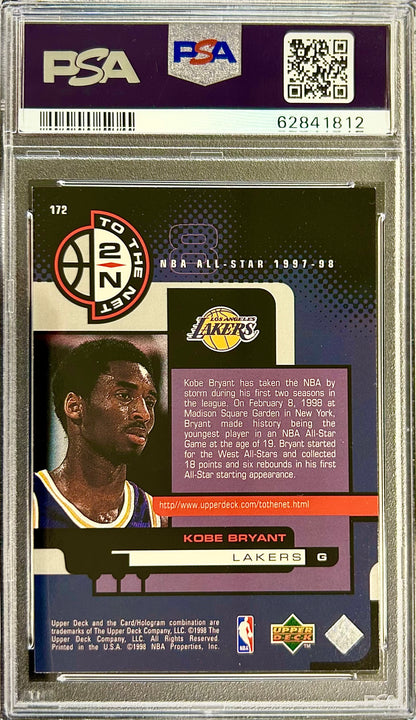 1998 Upper Deck #172 Kobe Bryant PSA 8