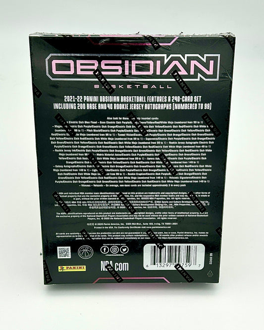 2021-22 Panini Obsidian Basketball Hobby Box