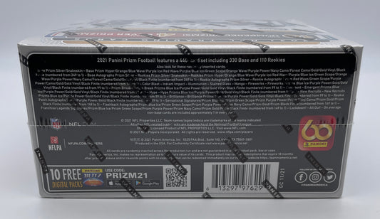 2021 Panini Prizm Football Hobby Box
