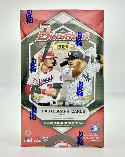 2024 Bowman Baseball Jumbo Sealed Case (8 boxes)