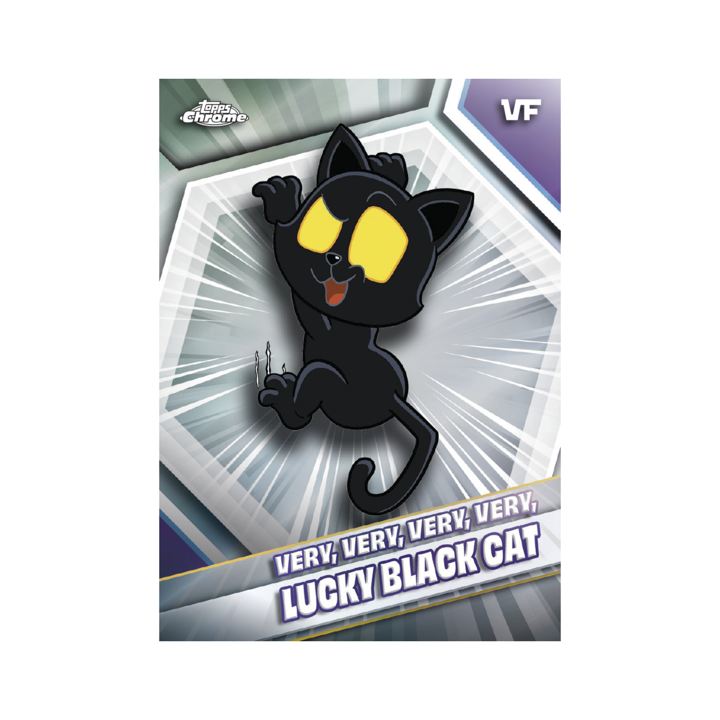 2026 Topps Chrome Veefriends Lucky Black Cat