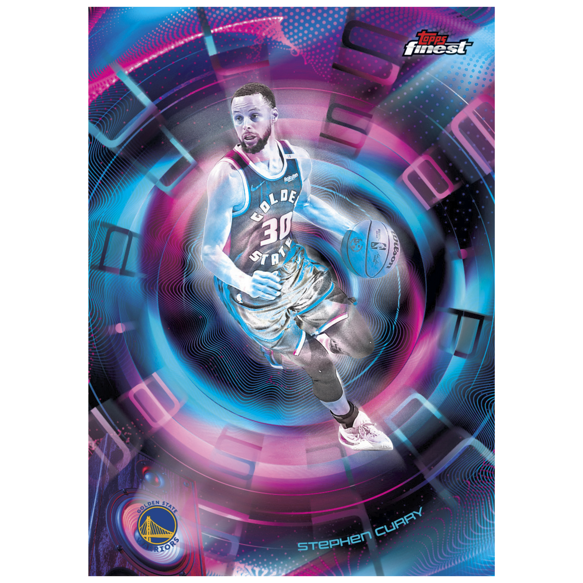 2025-26 Topps Finest Basketball Pulse Stephen Curry