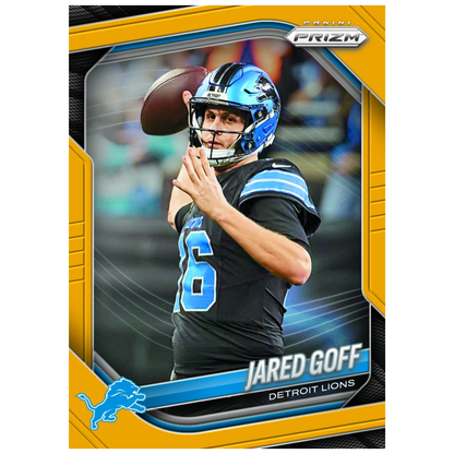 2025 Panini Prizm Football Orange Jared Goff