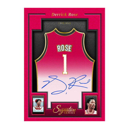 2025-26 Panini Signature Series Basketball Derrick Rose Autograph