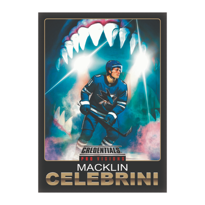 2025-26 Upper Deck Credentials Pro Visions Macklin Celebrini