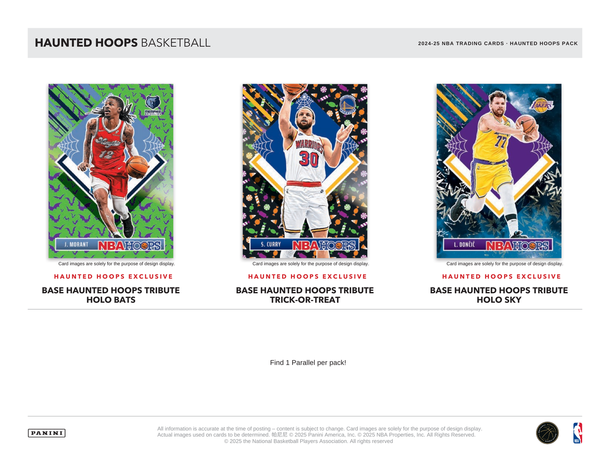 2024-25 Panini Haunted Hoops Basketball Bundle