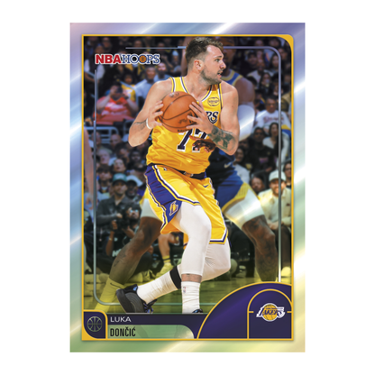 2025-26 Topps NBA Hoops Basketball Luka Doncic