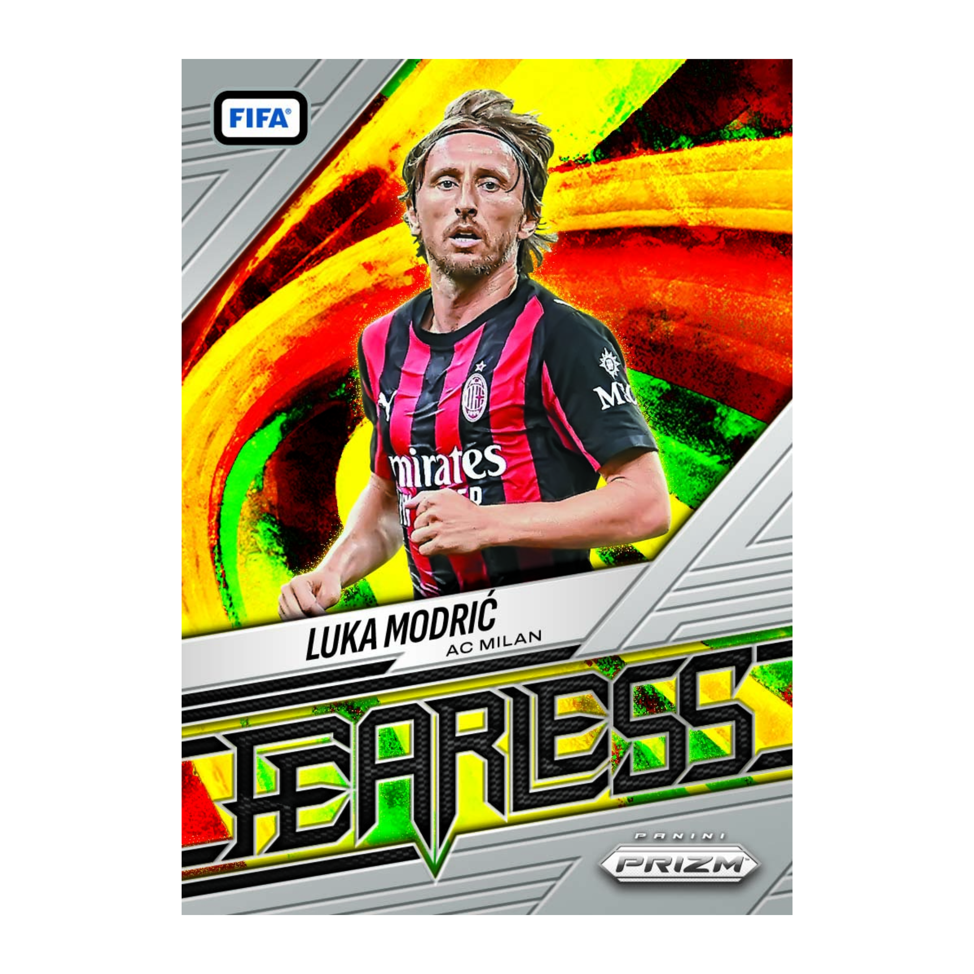 2025-26 Panini Prizm FIFA Soccer Fearless Luka Modric