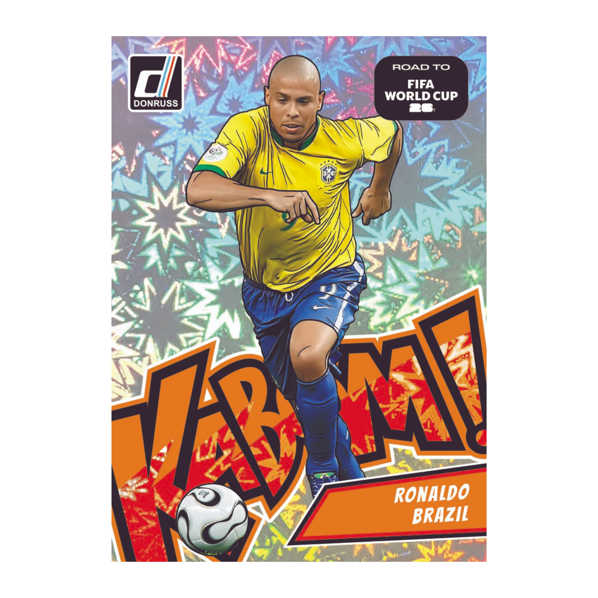 2025-26 Panini Donruss Road to FIFA World Cup 26 Soccer KaBoom! Ronaldo