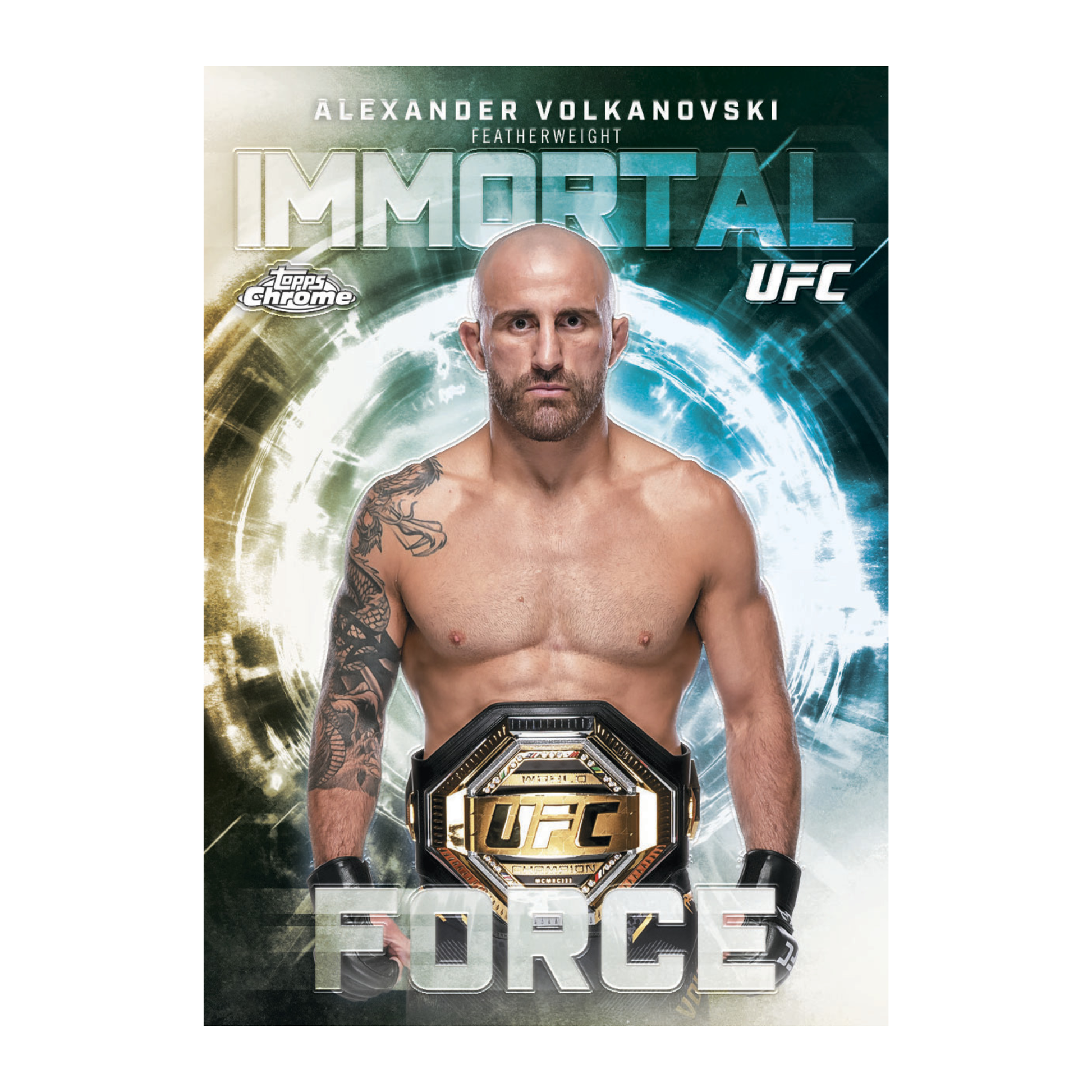 2026 Topps Chrome UFC Immortal Force Alexander Volkandvski
