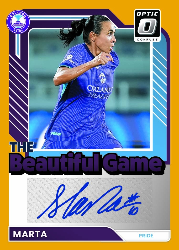 2026 Panini Donruss Optic National Women's Soccer Autograph Marta