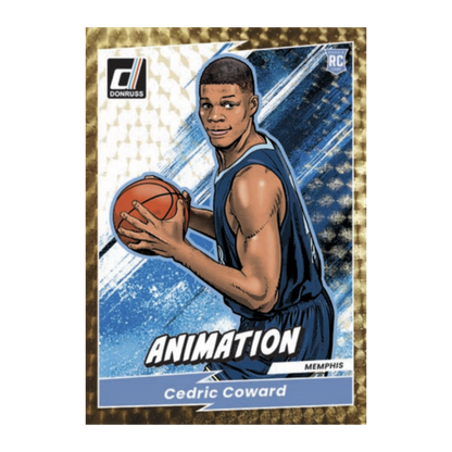 2025-26 Panini Donruss Basketball Animation Cedric Coward