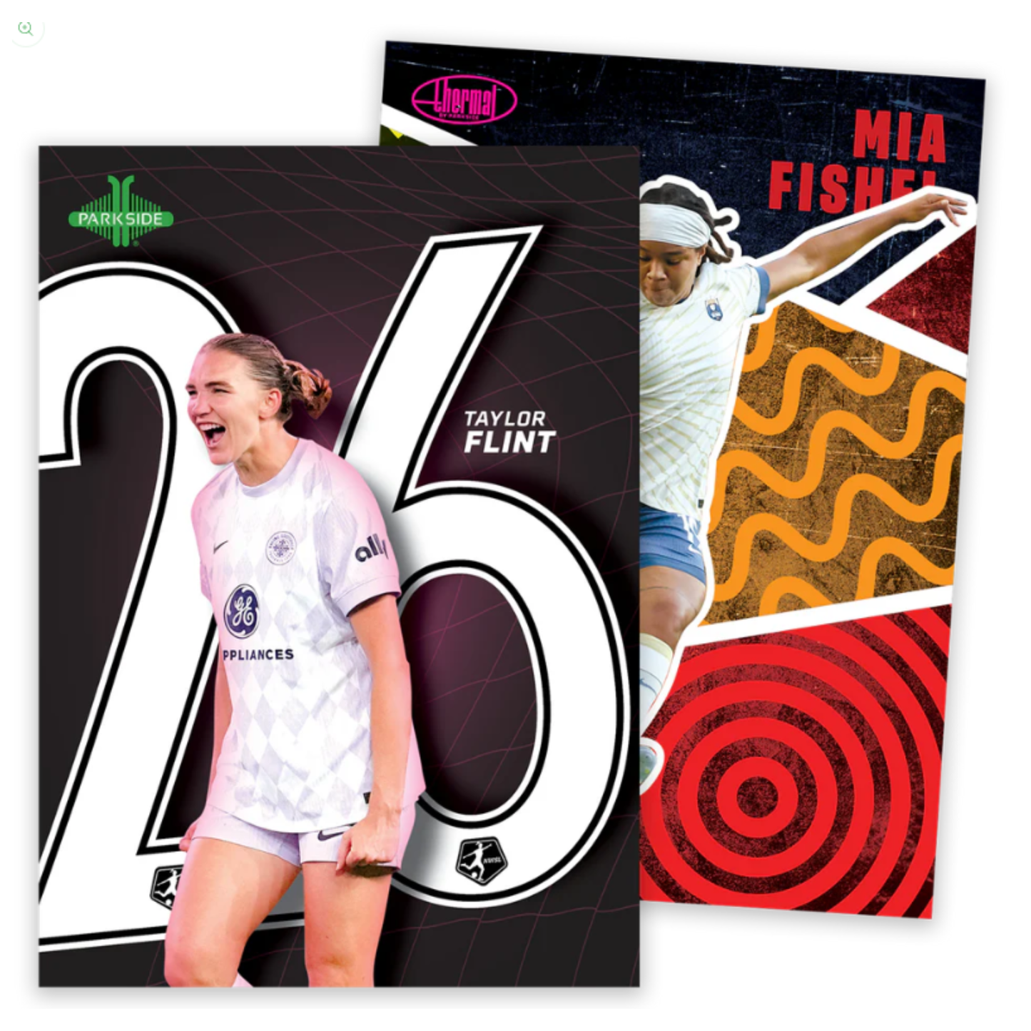 2025 Parkside NWSL Collection Vol. 2 Women's Soccer Taylor Flint & Mia Fishel