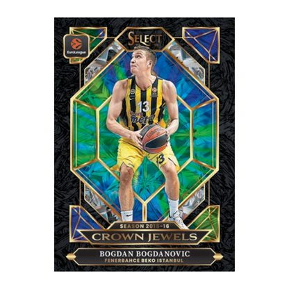 2025-26 Panini Select EuroLeague Basketball Crown Jewels Bogdan Bogdanovic