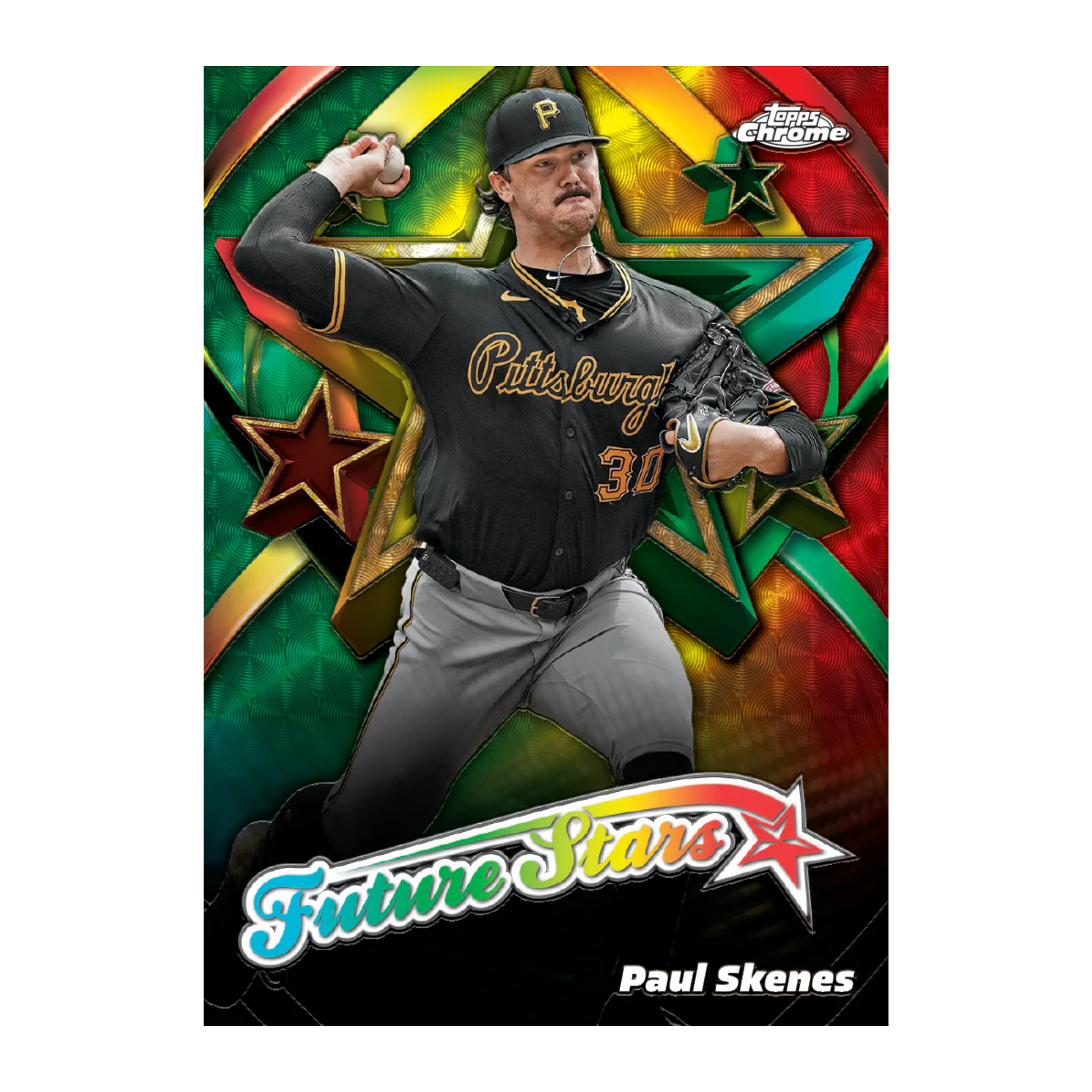 2025 Topps Chrome Baseball Future Stars Paul Skenes