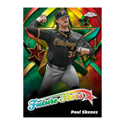 2025 Topps Chrome Baseball Future Stars Paul Skenes