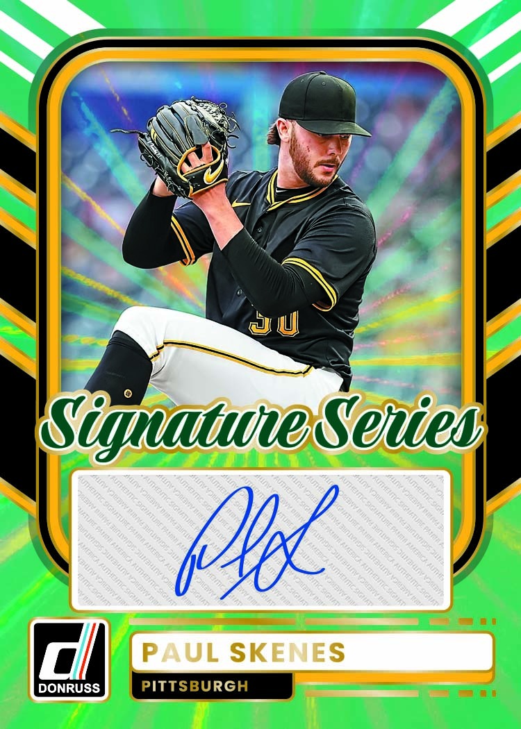 2026 Panini Donruss Baseball Paul Skenes Signature
