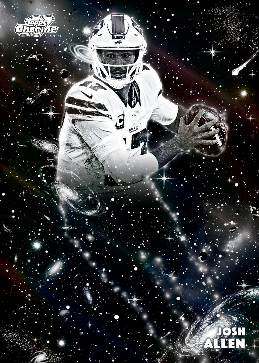 2025 Topps Cosmic Chrome Football Constellation Variation Josh Allen
