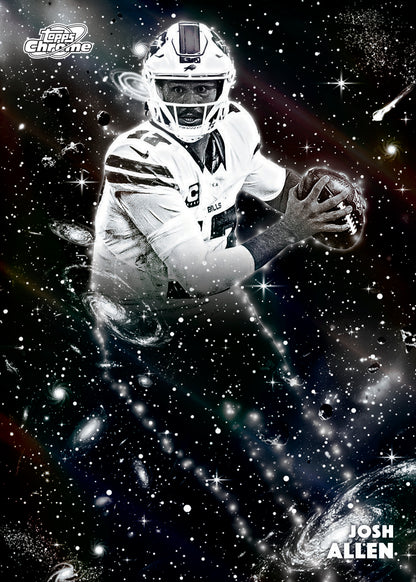 2025 Topps Cosmic Chrome Football Constellation Variation Josh Allen