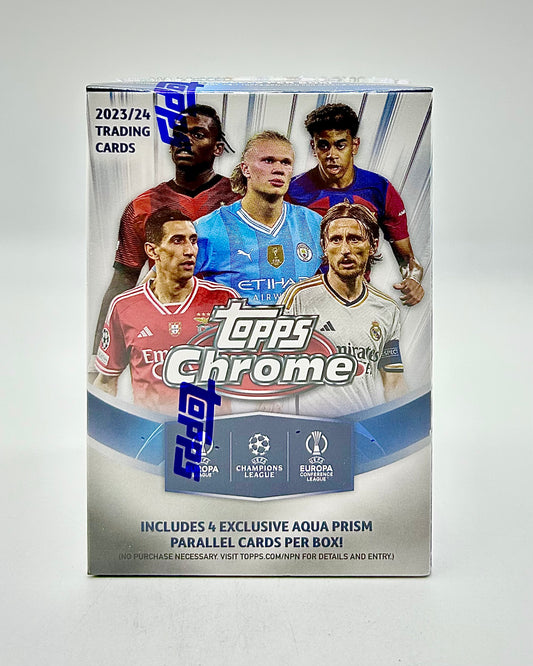 2023-24 Topps Chrome UEFA Club Competitions Value Box