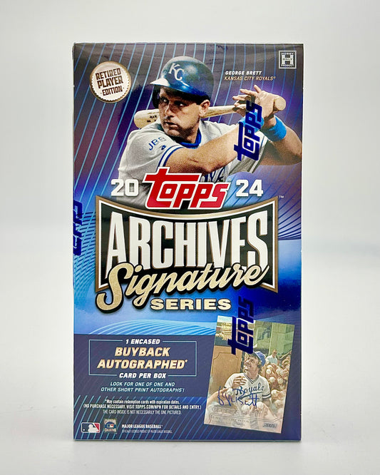 2024 Topps Archives Signature Series Retired Player Hobby Box