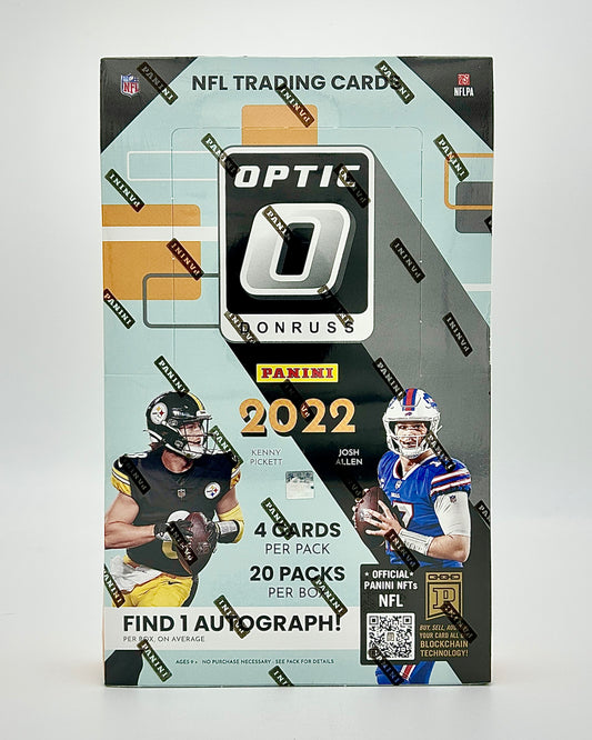 2022 Panini Donruss Optic Football Hobby Box