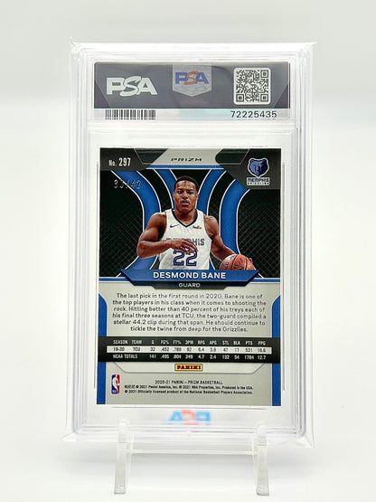 2020 Panini Prizm Pink Pulsar 30/42: #297 Desmond Bane (PSA 9)