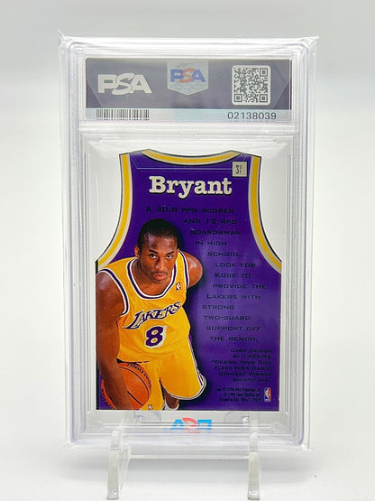 1996 Fleer Ultra Fresh Faces: #3 Kobe Bryant (PSA 9)